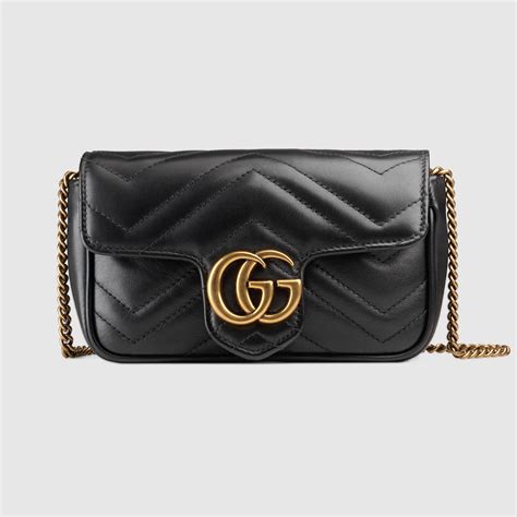 gucci ミニ バッグ|GG Emblem super mini bag in pale green leather .